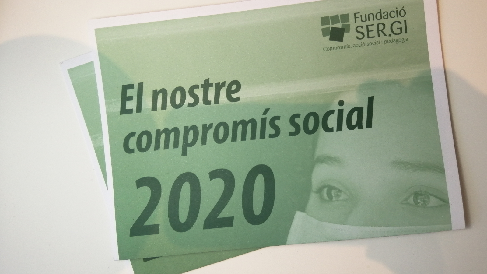 Disseny i maquetació memòria Fundació SERGI